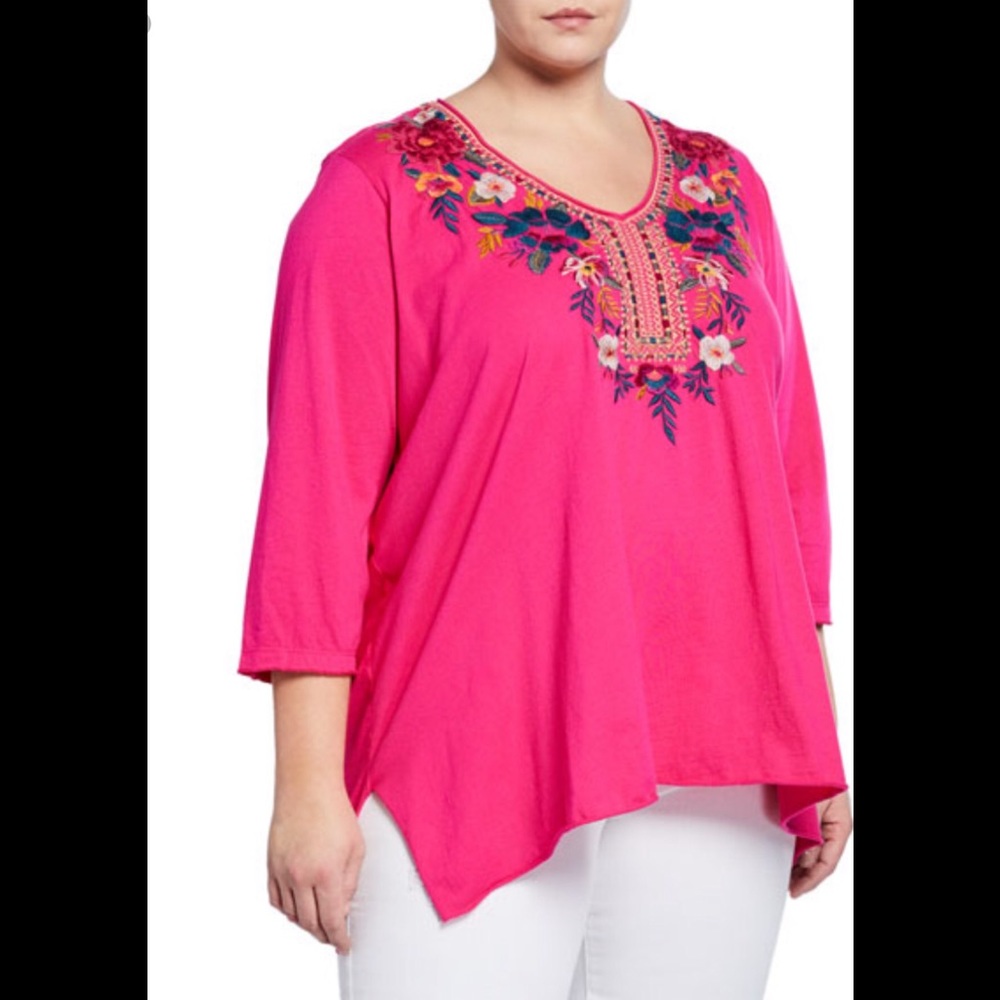 Johnny Was Katina drape top